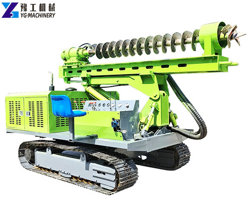 solar pile driver machine for sale