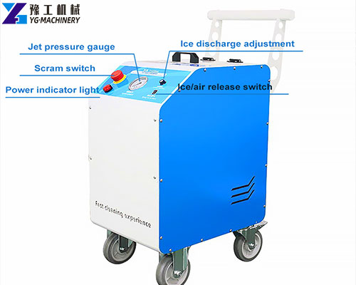 dry ice sand blaster