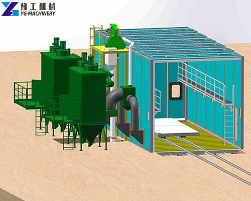 shot blasting room for sale