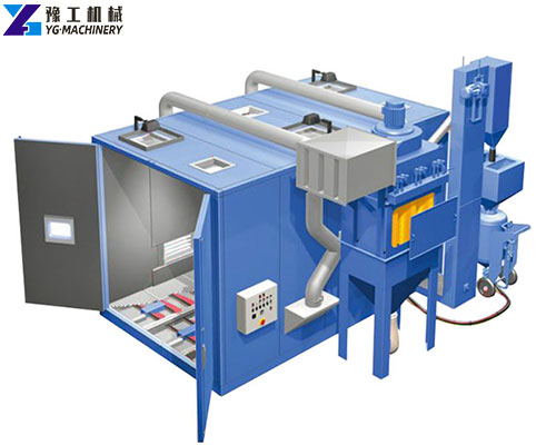 shot blasting room