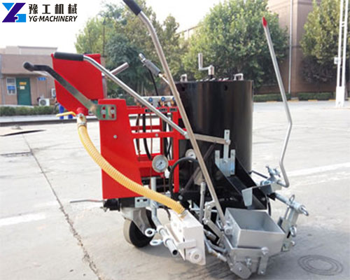 thermoplastic striping machine