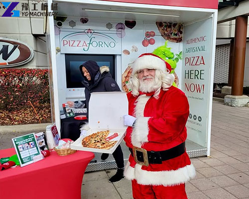 automated pizza making machine