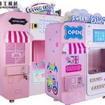 automatic cotton candy vending machine