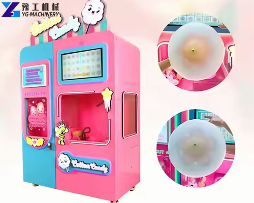 automatic cotton candy vending machine for sale