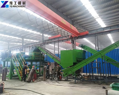 car tyre recycling machine