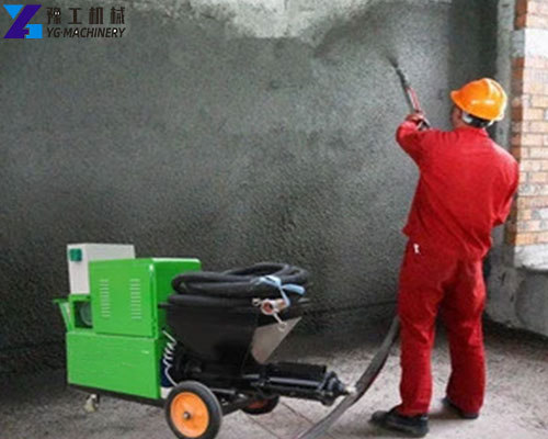 cement spray machine price