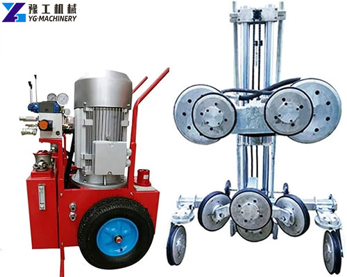 concrete cutting wire saw machine