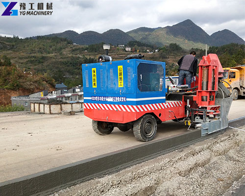 concrete landscape curbing machine