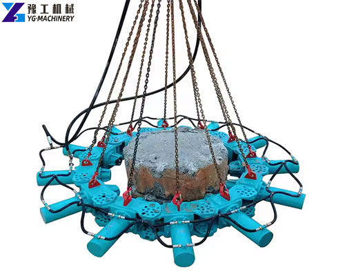 concrete pile cutting machine