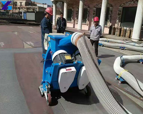 concrete shot blasting machine