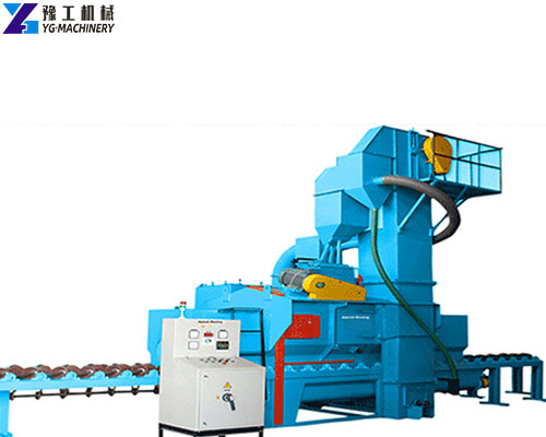 conveyor type shot blasting machine