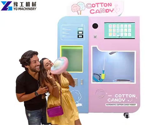 cotton candy factory vending machine