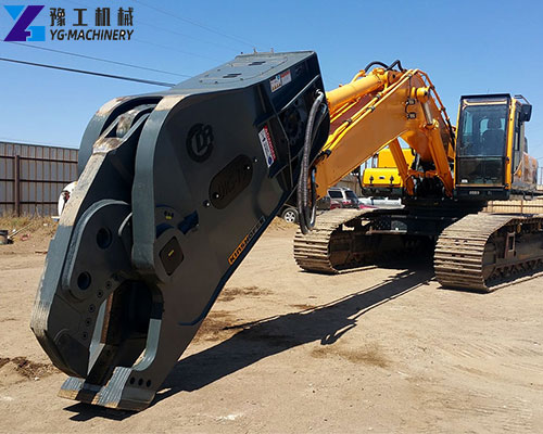 demolition shears excavator