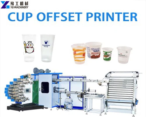 disposable plastic cup printing machine