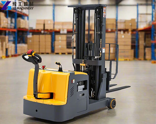 electric straddle stacker