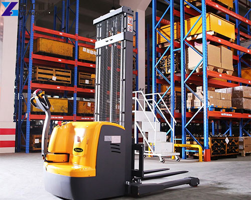 electric walkie stacker forklift