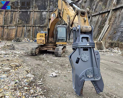 excavator car dismantling shear