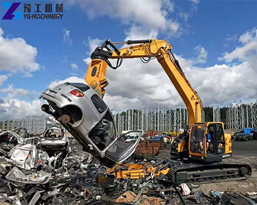excavator car dismantling tool
