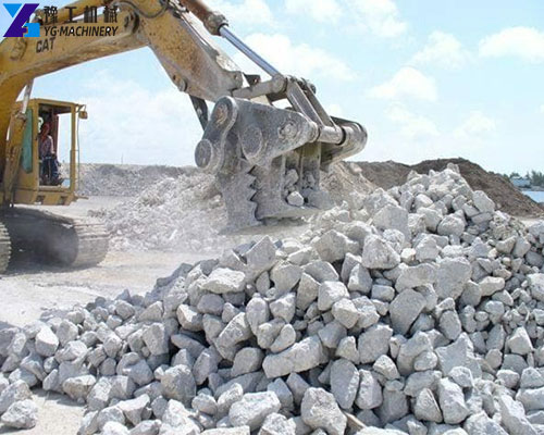 excavator pulverizer