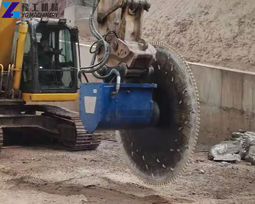 excavator rock saw for sale