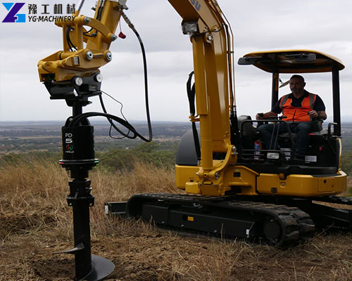 ground screw pile driver manufacturer