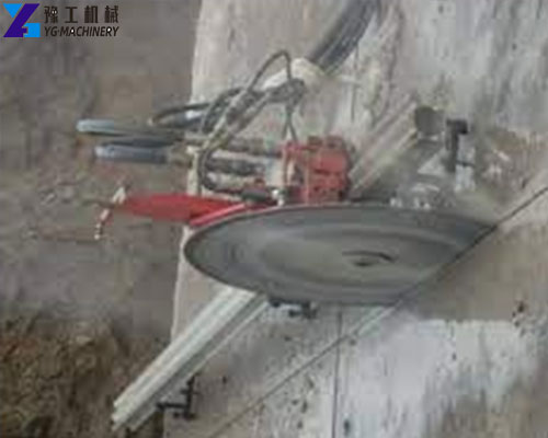 hydraulic concrete wall saw