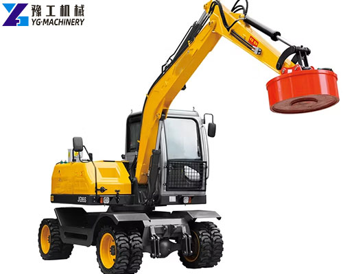 hydraulic excavator magnet