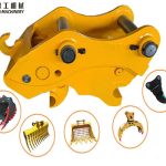 hydraulic quick hitch for mini excavator