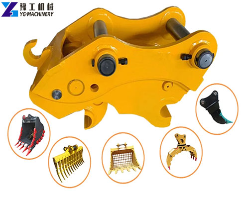 hydraulic quick hitch for mini excavator