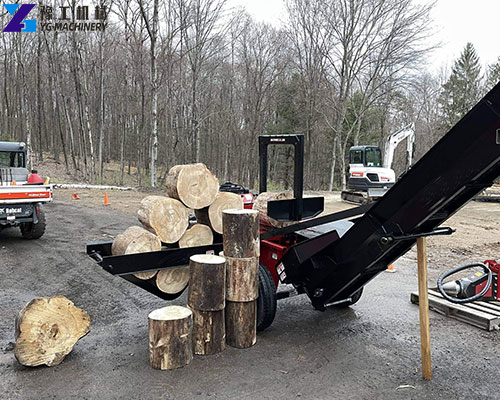industrial wood splitter