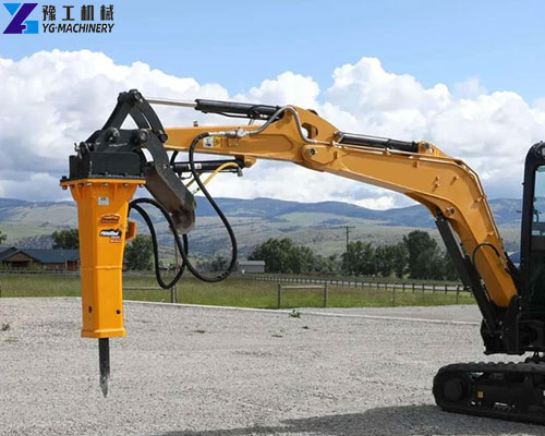 mini excavator rock breaker