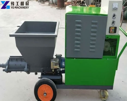 mortar sprayer machine