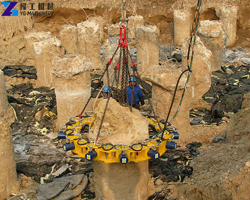 pile head breaking machine for cutting concrete foundation