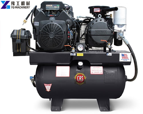 portable rotary screw air compressor