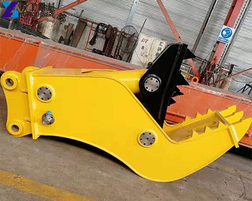 pulverizer attachment for excavator