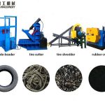 rubber recycling machine price