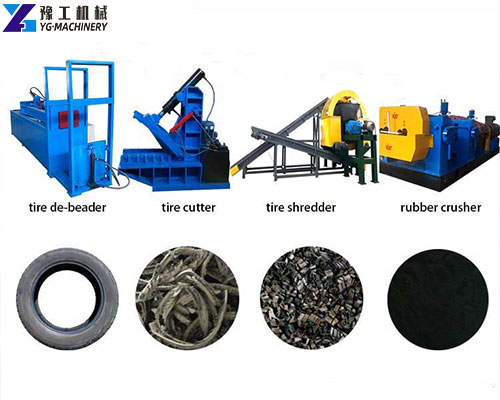 rubber recycling machine price