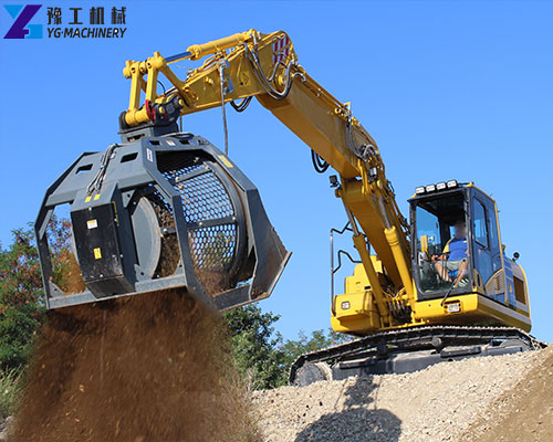 screening attachments for excavators