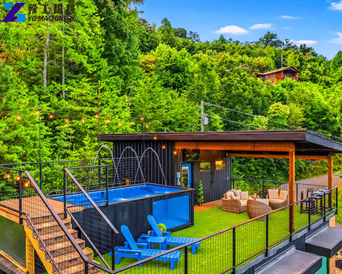 shipping container pool price