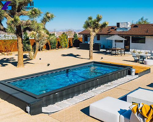 shipping container swimming pool cost