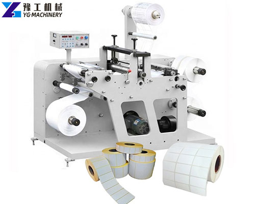 sticker label slitter rewinder