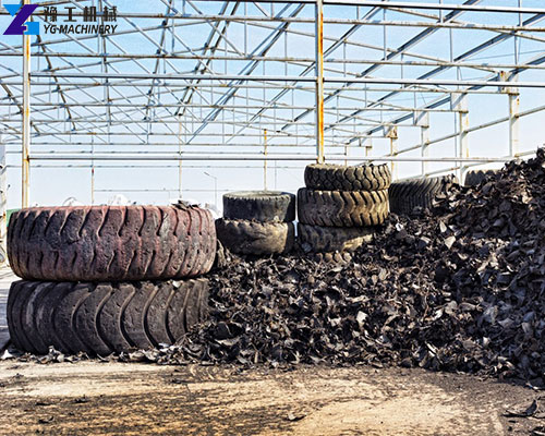 tyre processing plant