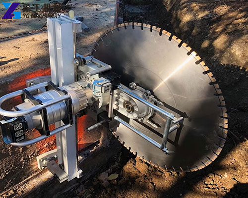 wall mounted concrete saw
