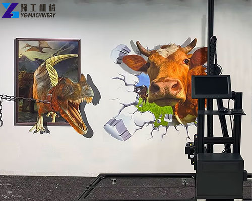 3d wall painting machine price