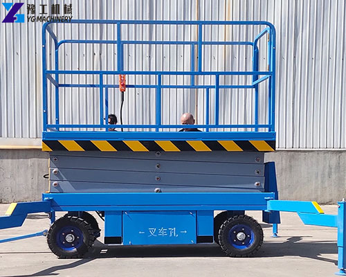 YG small electric scissor lift for sale