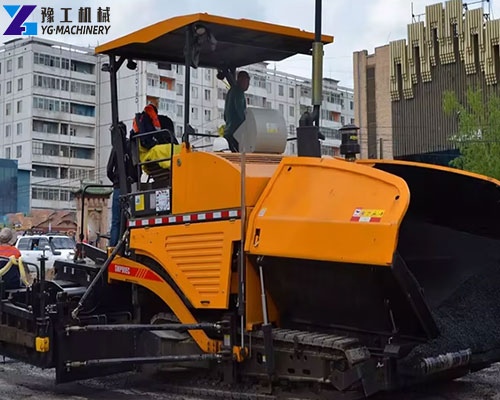 asphalt spreader machine