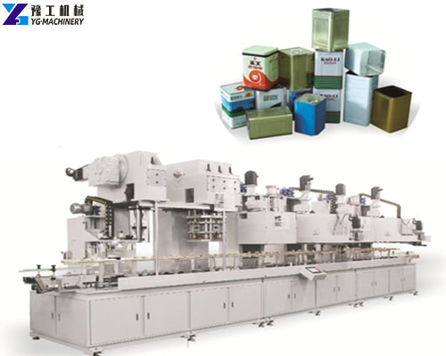 automatic tin can making machine