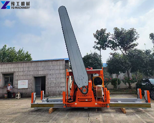 chain saw for crawler