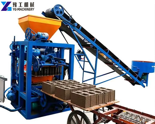 concrete block machine price