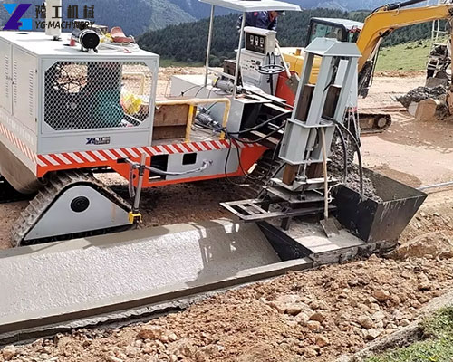 concrete curb extruder